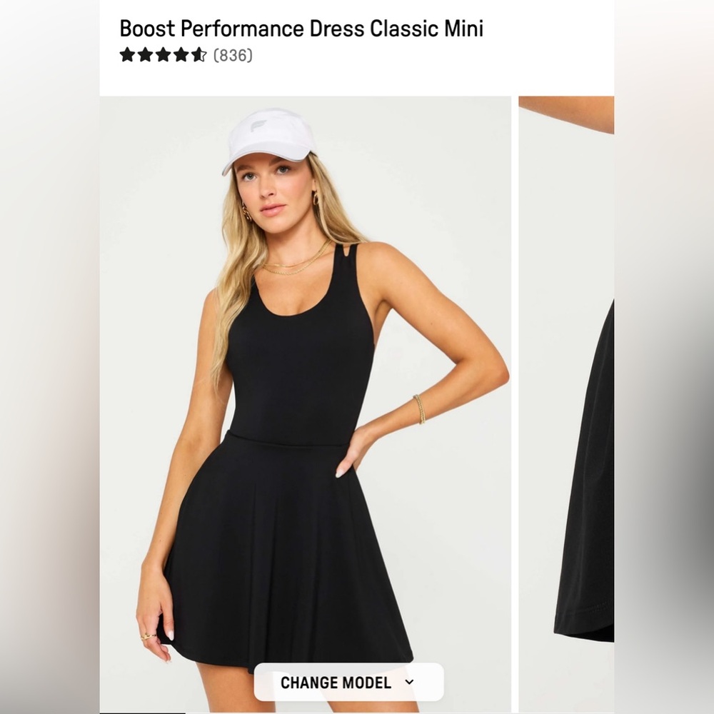 Fabletics Boost Performance Dress Classic Mini - Size Small